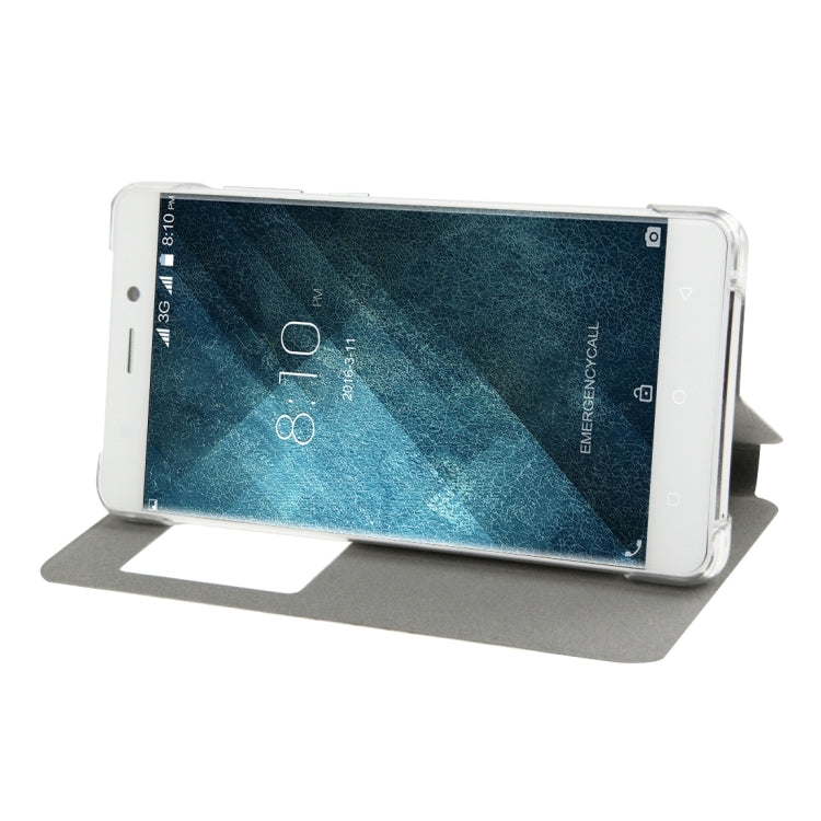 For Blackview A8 (MPH1001) Horizontal Flip Leather Case with Call Display ID & Holder