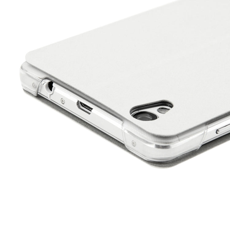 For Blackview A8 (MPH1001) Horizontal Flip Leather Case with Call Display ID & Holder