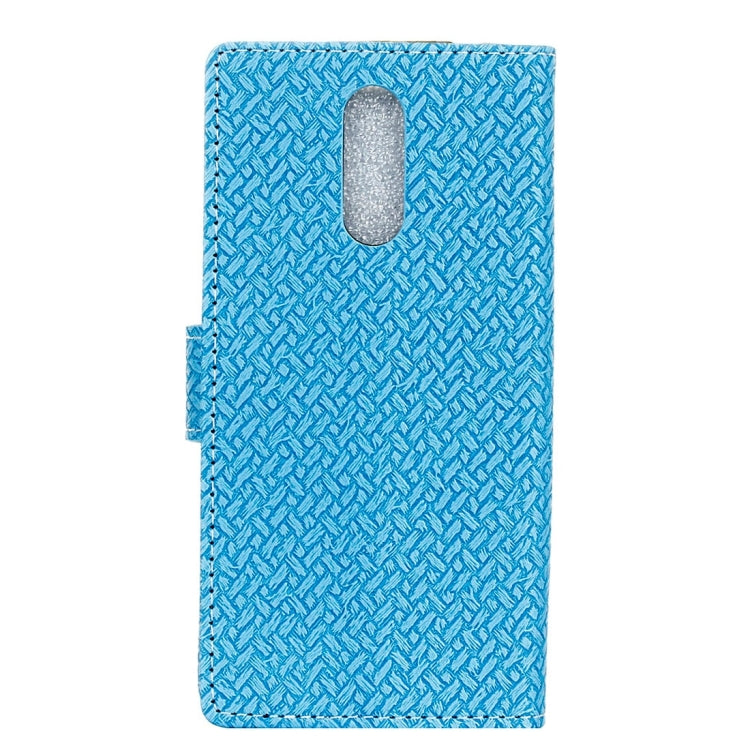For Vivo X Play 6 Knit Texture Horizontal Flip Leather Case with Holder & Card Slots & Wallet & Photo Frame