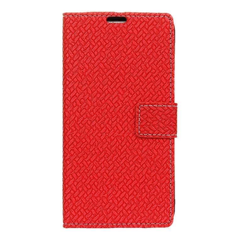 For Vivo X9 Knit Texture Horizontal Flip Leather Case with Holder & Card Slots & Wallet & Photo Frame