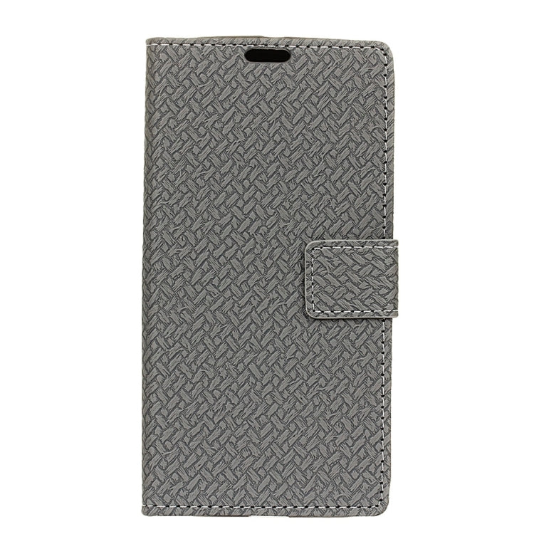 For Vivo Y66 Knit Texture Horizontal Flip Leather Case with Holder & Card Slots & Wallet & Photo Frame