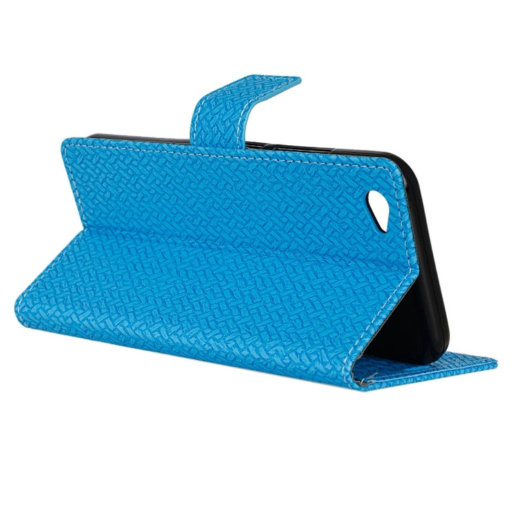 For Vivo Y66 Knit Texture Horizontal Flip Leather Case with Holder & Card Slots & Wallet & Photo Frame