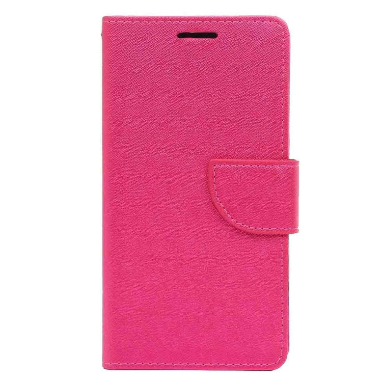 For LG K10 Cross Texture Leather Case with Holder & Card Slots & Wallet