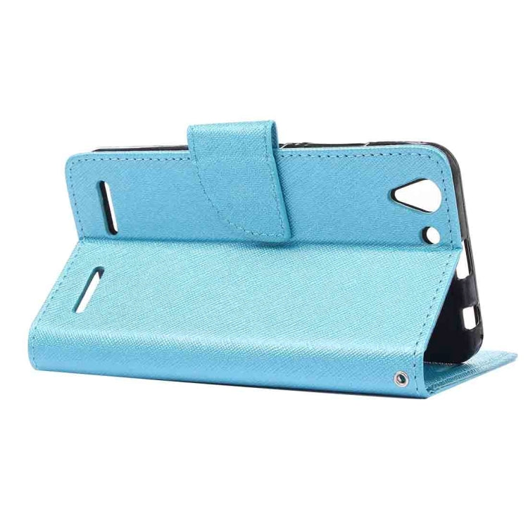 For Lenovo Vibe K5 Cross Texture Leather Case with Holder & Card Slots & Wallet
