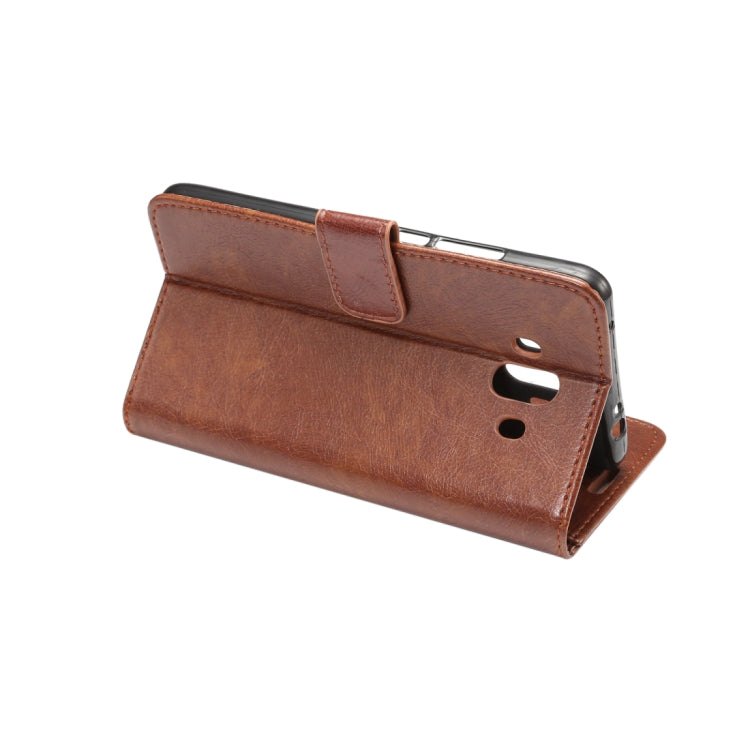 For Huawei Mate 10 Crazy Horse Texture Horizontal Flip Case with Holder & Card Slot & Photo Frame & Wallet