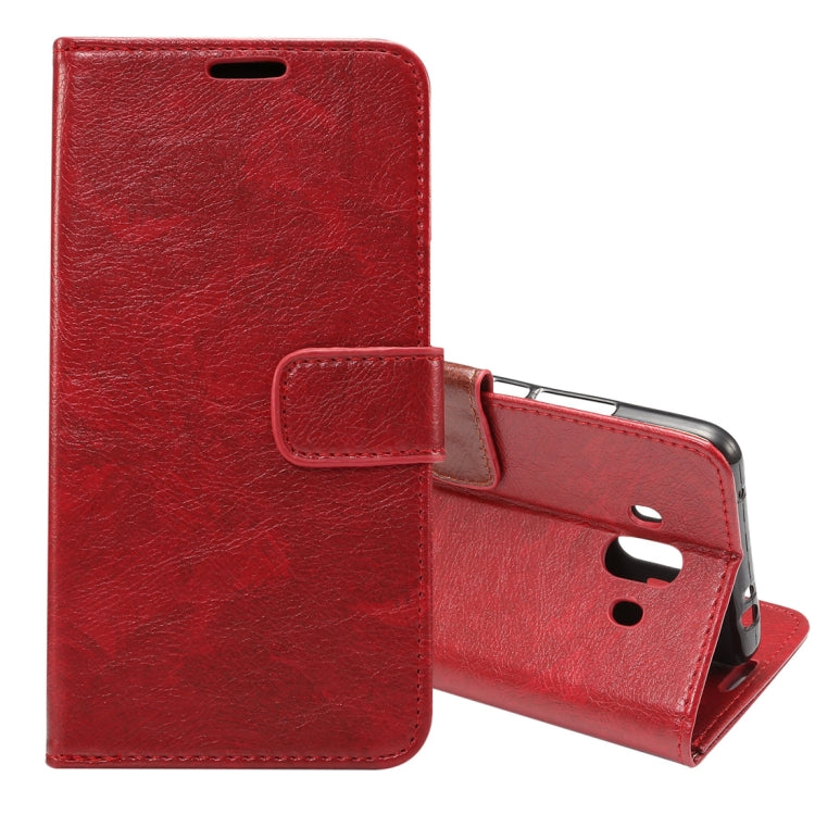 For Huawei Mate 10 Crazy Horse Texture Horizontal Flip Case with Holder & Card Slot & Photo Frame & Wallet
