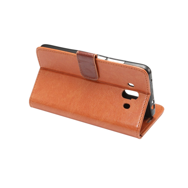 For Huawei Mate 10 Crazy Horse Texture Horizontal Flip Case with Holder & Card Slot & Photo Frame & Wallet