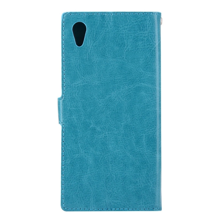 For Sony Xperia L1 Crazy Horse Texture Horizontal Flip Leather Case with Holder & Card Slots & Wallet & Photo Frame