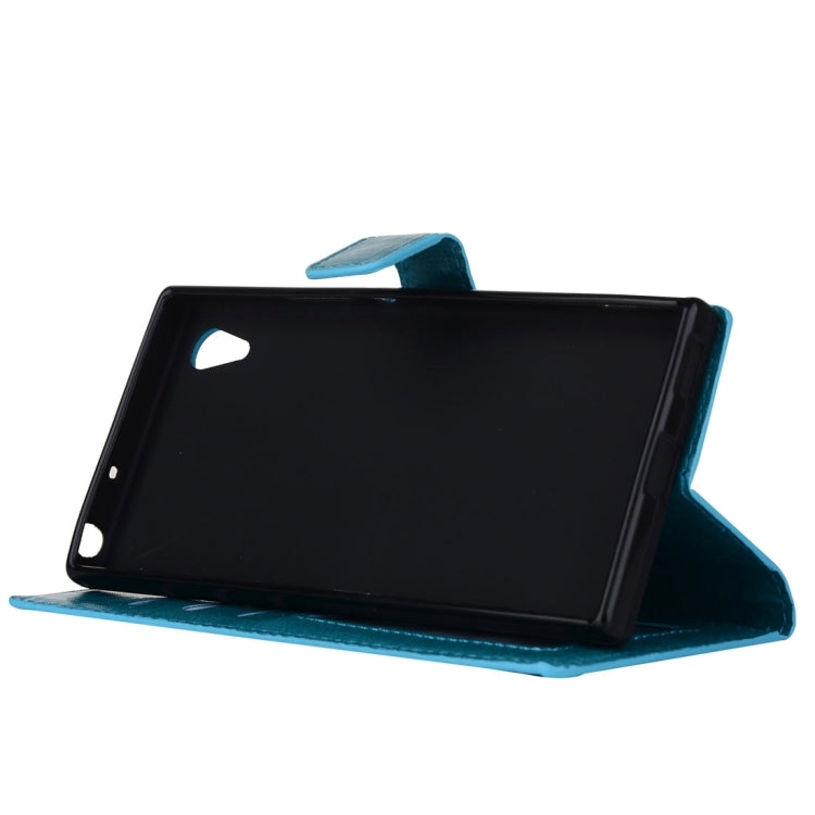 For Sony Xperia L1 Crazy Horse Texture Horizontal Flip Leather Case with Holder & Card Slots & Wallet & Photo Frame