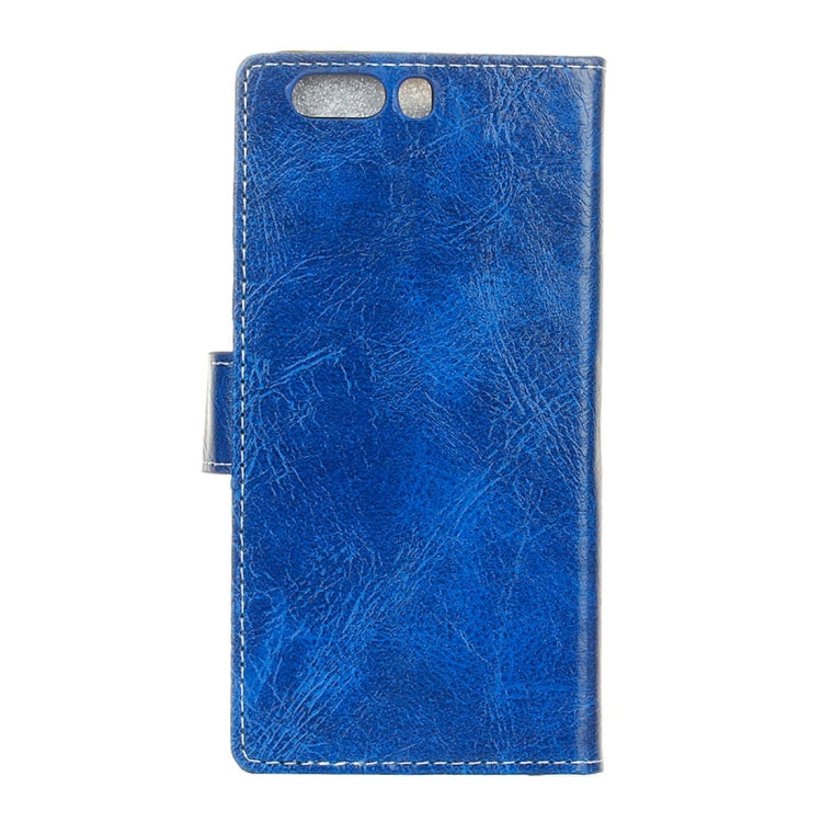 For Huawei P10 Retro Crazy Horse Texture Horizontal Flip Leather Case with Holder & Card Slots & Wallet