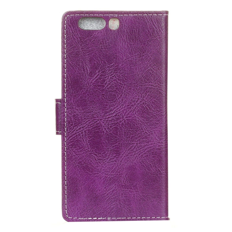 For Huawei P10 Retro Crazy Horse Texture Horizontal Flip Leather Case with Holder & Card Slots & Wallet