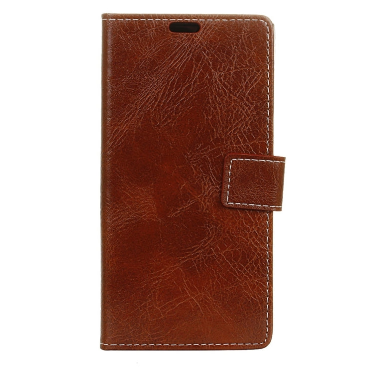 For Huawei P10 Retro Crazy Horse Texture Horizontal Flip Leather Case with Holder & Card Slots & Wallet