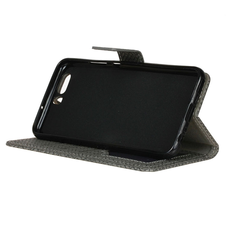 For Huawei P10 Knit Texture Horizontal Flip Leather Case with Holder & Card Slots & Wallet