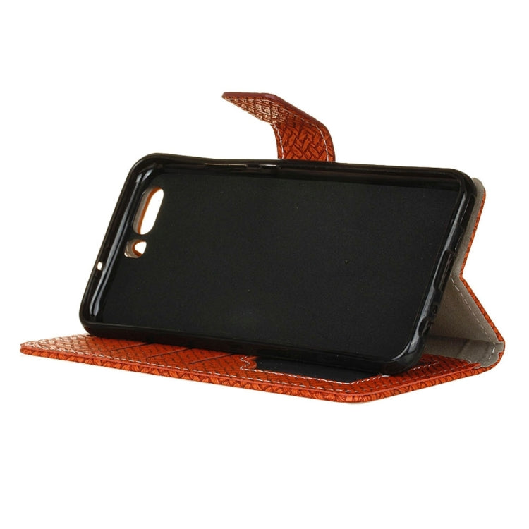 For Huawei P10 Knit Texture Horizontal Flip Leather Case with Holder & Card Slots & Wallet