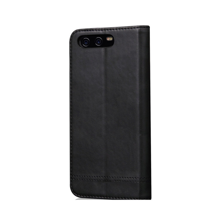 For Huawei P10 Plus Crazy Horse Texture Horizontal Flip Case with Holder & Card Slot & Wallet