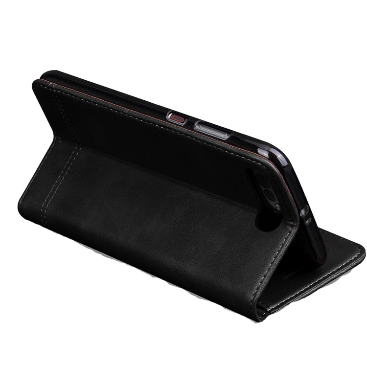 For Huawei P10 Plus Crazy Horse Texture Horizontal Flip Case with Holder & Card Slot & Wallet