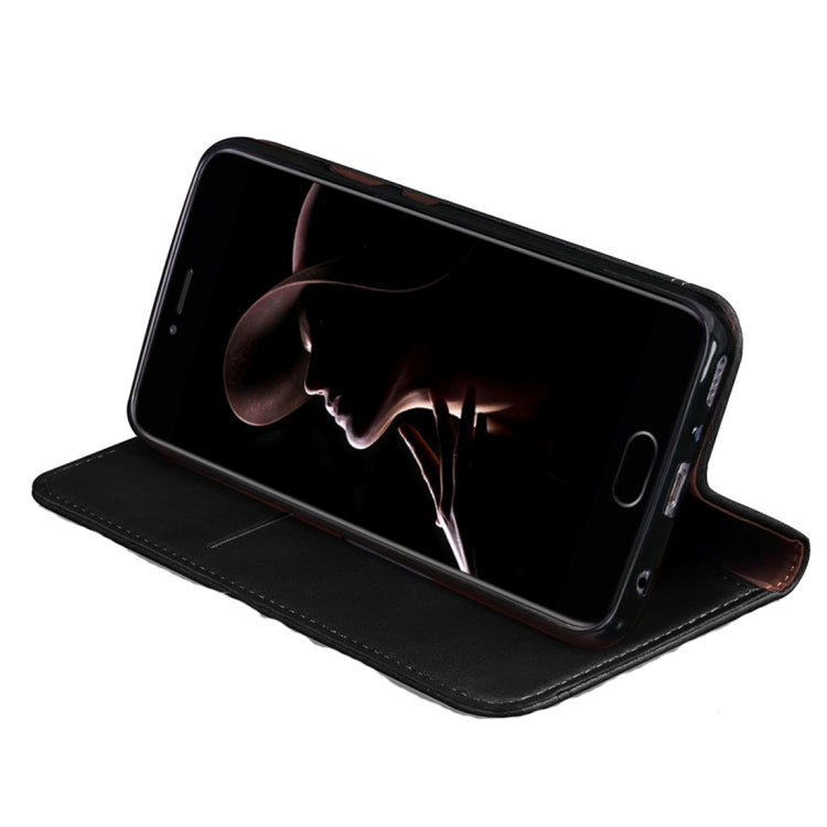 For Huawei P10 Plus Crazy Horse Texture Horizontal Flip Case with Holder & Card Slot & Wallet