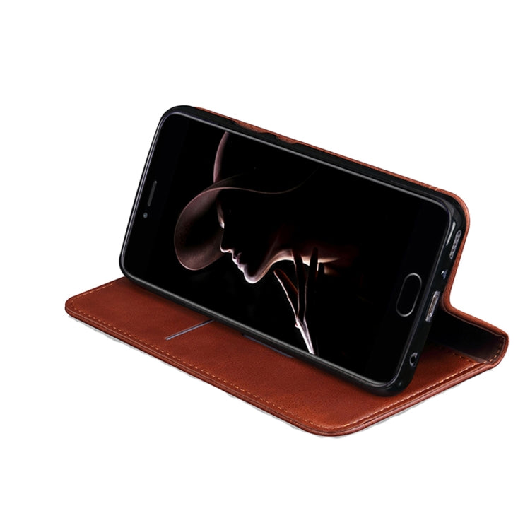 For Huawei P10 Plus Crazy Horse Texture Horizontal Flip Case with Holder & Card Slot & Wallet