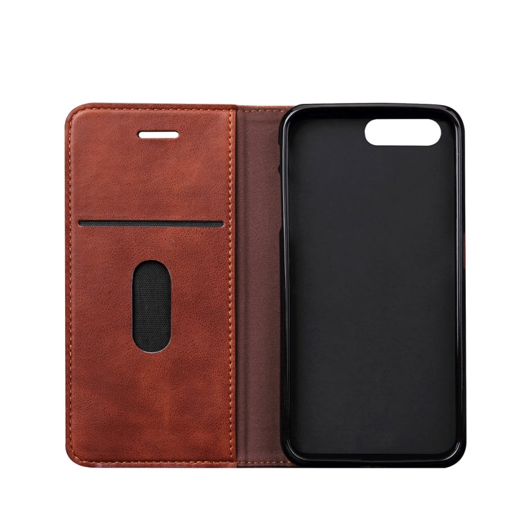 For Huawei P10 Plus Crazy Horse Texture Horizontal Flip Case with Holder & Card Slot & Wallet