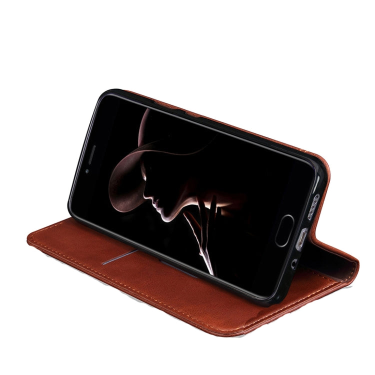 For Huawei P10 Lite Crazy Horse Texture Horizontal Flip Case with Holder & Card Slot & Wallet