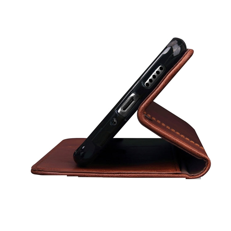 For Huawei P10 Lite Crazy Horse Texture Horizontal Flip Case with Holder & Card Slot & Wallet