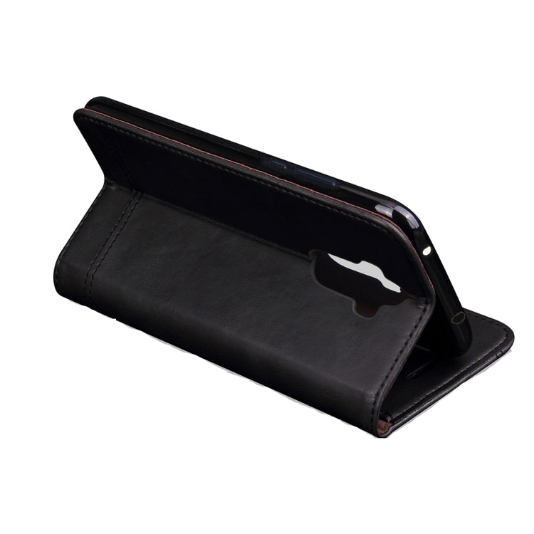 For Huawei Mate 10 Crazy Horse Texture Horizontal Flip Case with Holder & Card Slot & Wallet