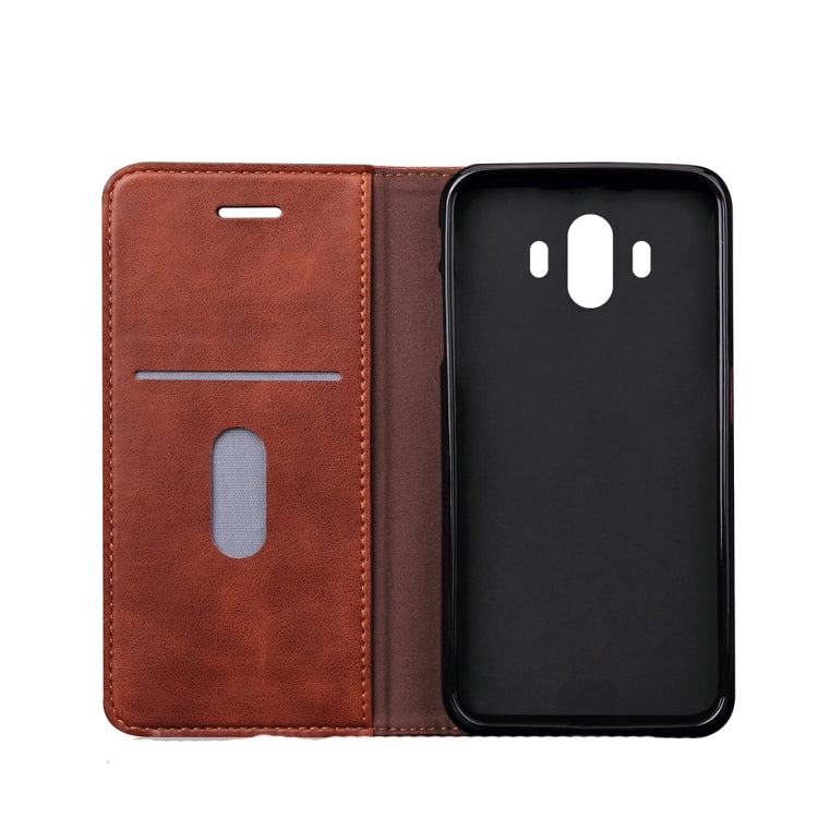 For Huawei Mate 10 Crazy Horse Texture Horizontal Flip Case with Holder & Card Slot & Wallet