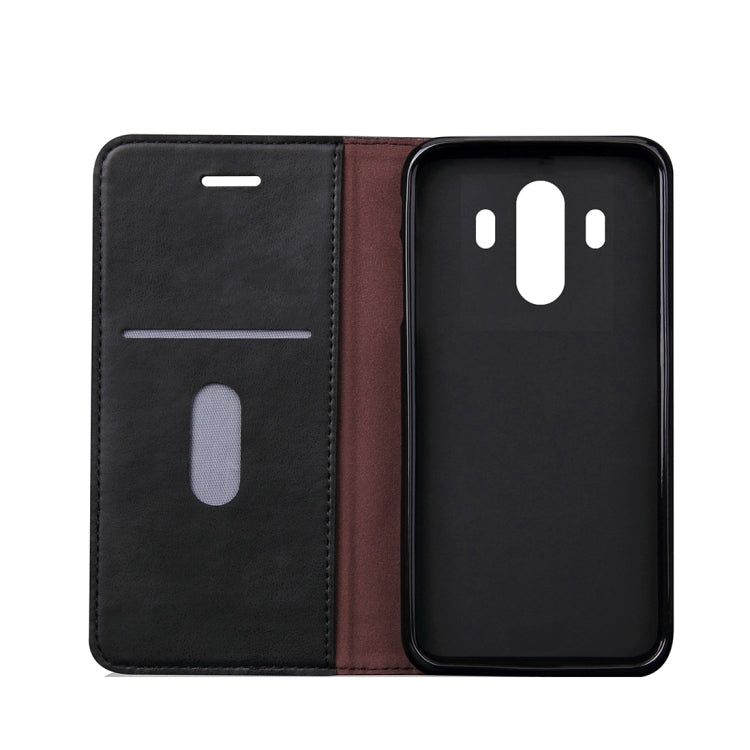 For Huawei Mate 10 Pro Crazy Horse Texture Horizontal Flip Case with Holder & Card Slot & Wallet