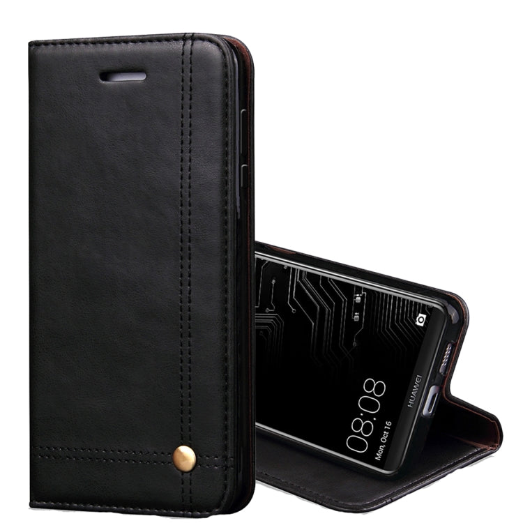 For Huawei Mate 10 Pro Crazy Horse Texture Horizontal Flip Case with Holder & Card Slot & Wallet