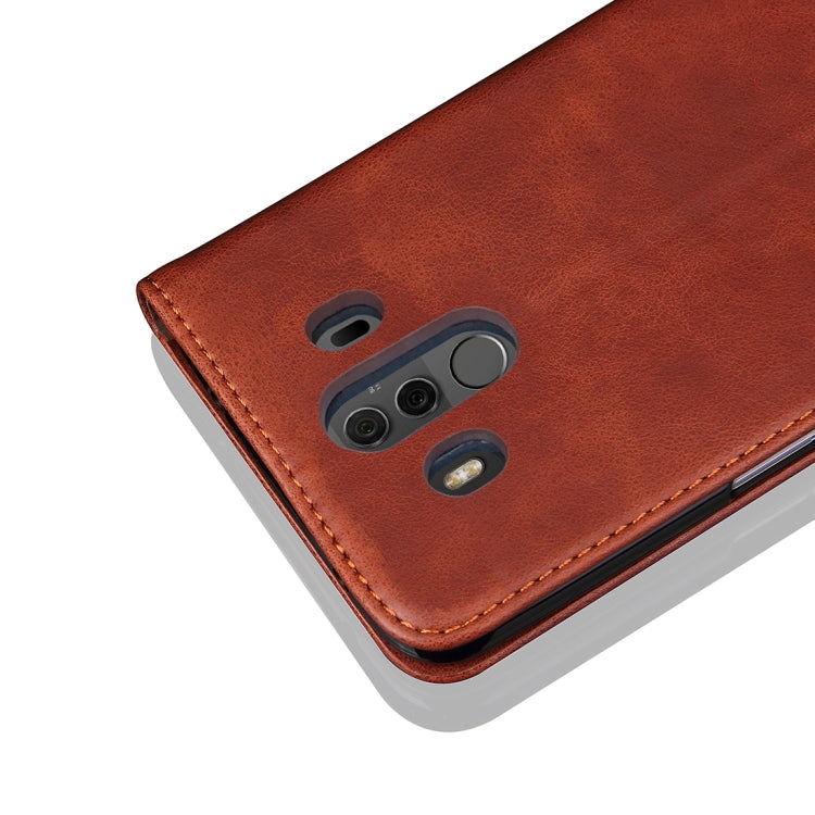 For Huawei Mate 10 Pro Crazy Horse Texture Horizontal Flip Case with Holder & Card Slot & Wallet