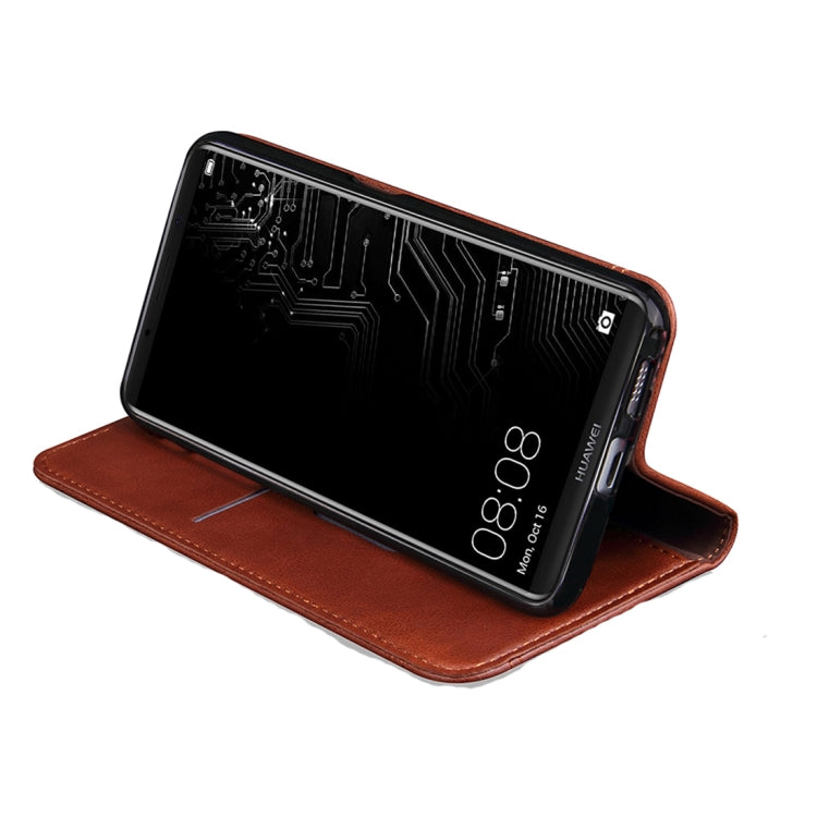 For Huawei Mate 10 Pro Crazy Horse Texture Horizontal Flip Case with Holder & Card Slot & Wallet