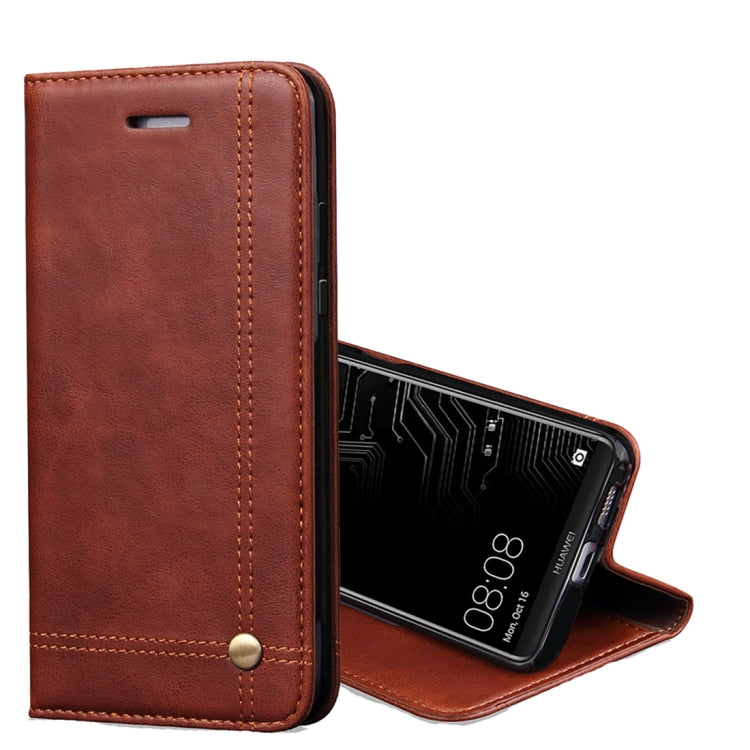 For Huawei Mate 10 Pro Crazy Horse Texture Horizontal Flip Case with Holder & Card Slot & Wallet