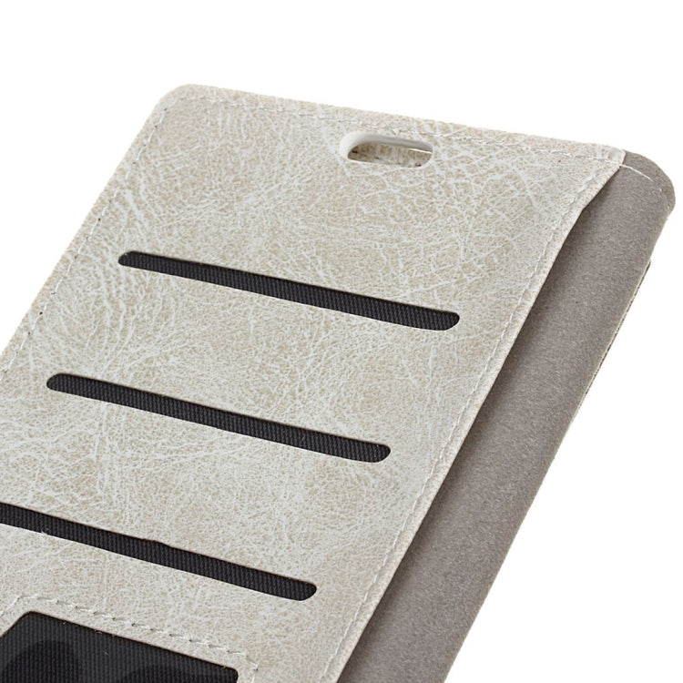 For Sony Xperia XA1 Plus Crazy Horse Texture PU Leather Protection Back Cover Case