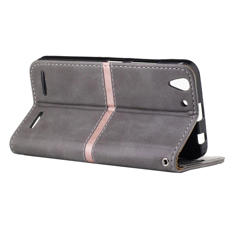 For Lenovo K5 Crazy Horse Texture Horizontal Flip PU Leather Case with Holder & Card Slots & Wallet & Photo Frame & Lanyard