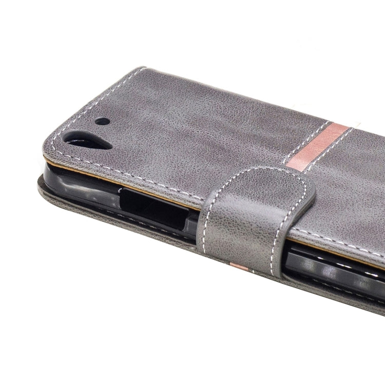 For Lenovo K5 Crazy Horse Texture Horizontal Flip PU Leather Case with Holder & Card Slots & Wallet & Photo Frame & Lanyard