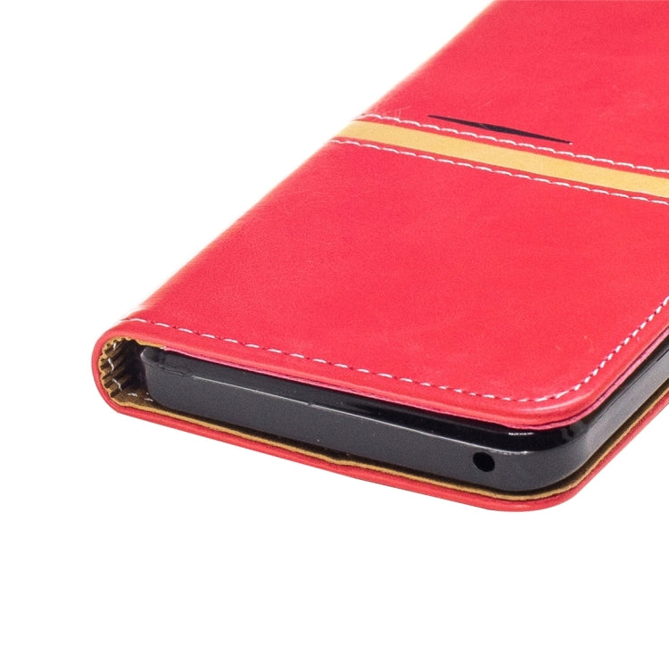 For Lenovo K5 Crazy Horse Texture Horizontal Flip PU Leather Case with Holder & Card Slots & Wallet & Photo Frame & Lanyard