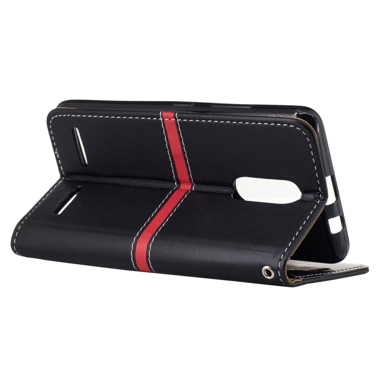 For Lenovo K6 Crazy Horse Texture Horizontal Flip PU Leather Case with Holder & Card Slots & Wallet & Photo Frame & Lanyard