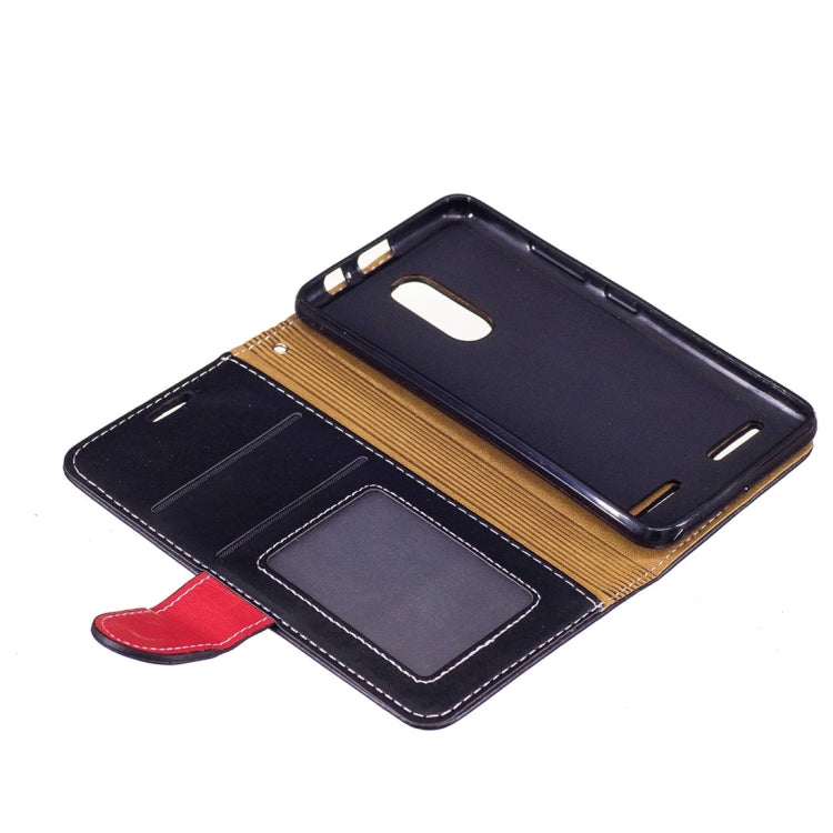 For Lenovo K6 Crazy Horse Texture Horizontal Flip PU Leather Case with Holder & Card Slots & Wallet & Photo Frame & Lanyard