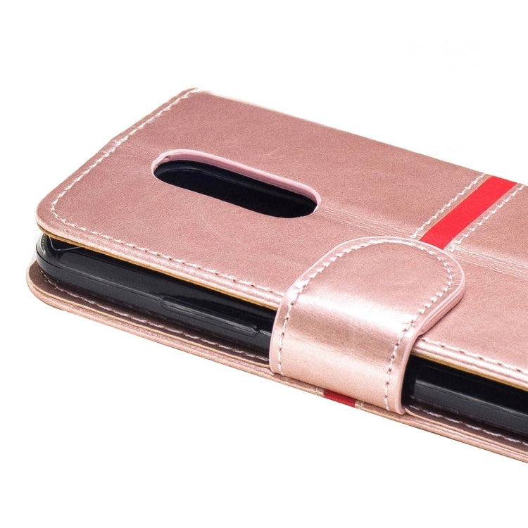 For Lenovo K6 Crazy Horse Texture Horizontal Flip PU Leather Case with Holder & Card Slots & Wallet & Photo Frame & Lanyard