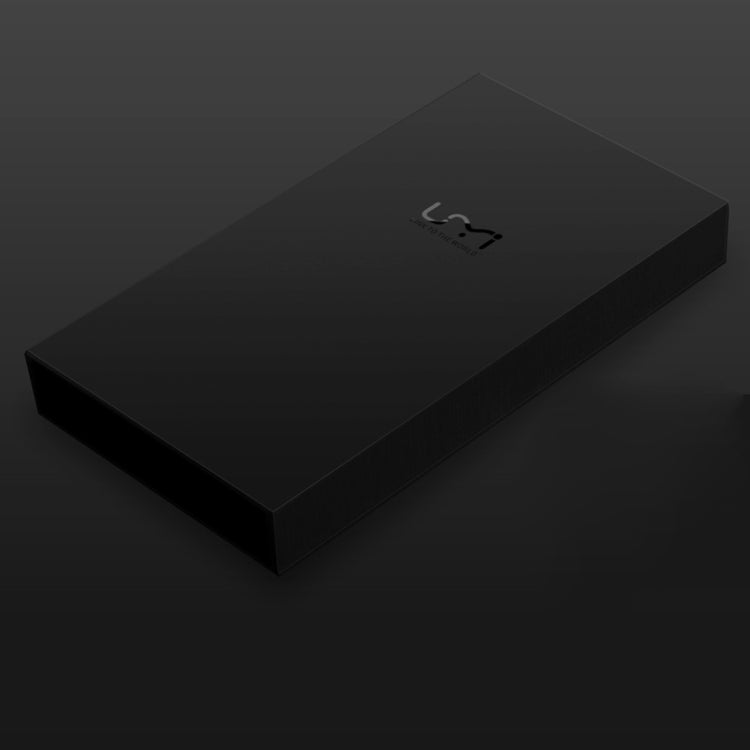 For UMI Plus (MPH1864) Horizontal Flip Smart Cover Leather Case with Call Display ID(Black)