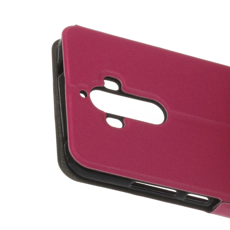 For Huawei Mate 9 Frosted Texture Horizontal Flip Leather Case with Holder & Call Display ID & Sleep / Wake-up Function