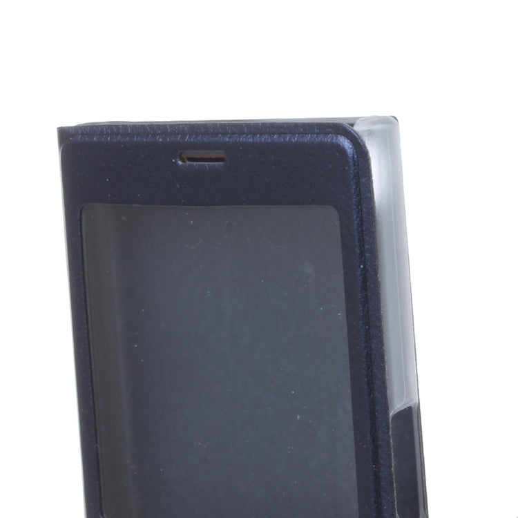 For Sony Xperia X Compact Litchi Texture Horizontal Flip Leather Case with Call Display ID