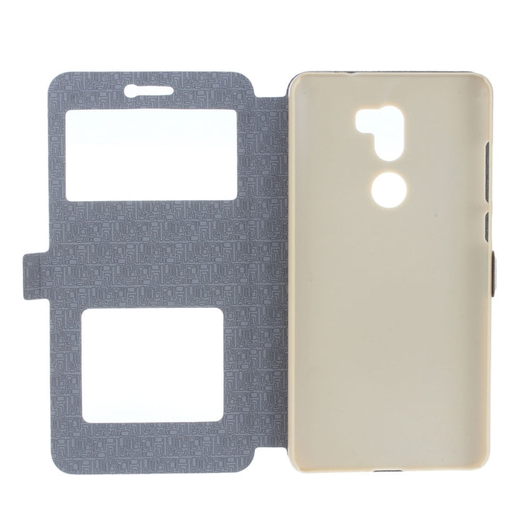 For Xiaomi Mi 5s Plus Frosted Texture Horizontal Flip Leather Case with Holder & Call Display ID & Answer / Reject a Call