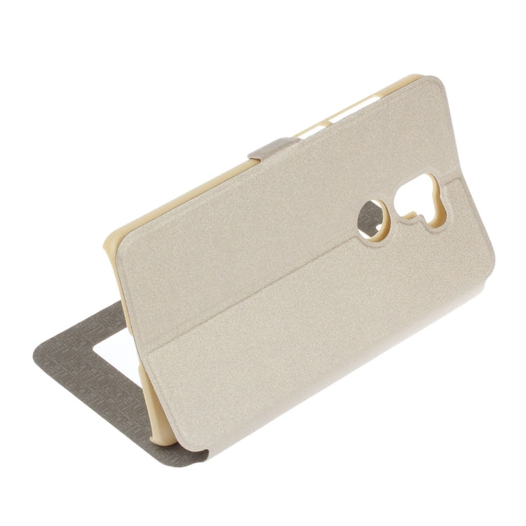 For Xiaomi Mi 5s Plus Frosted Texture Horizontal Flip Leather Case with Holder & Call Display ID & Answer / Reject a Call