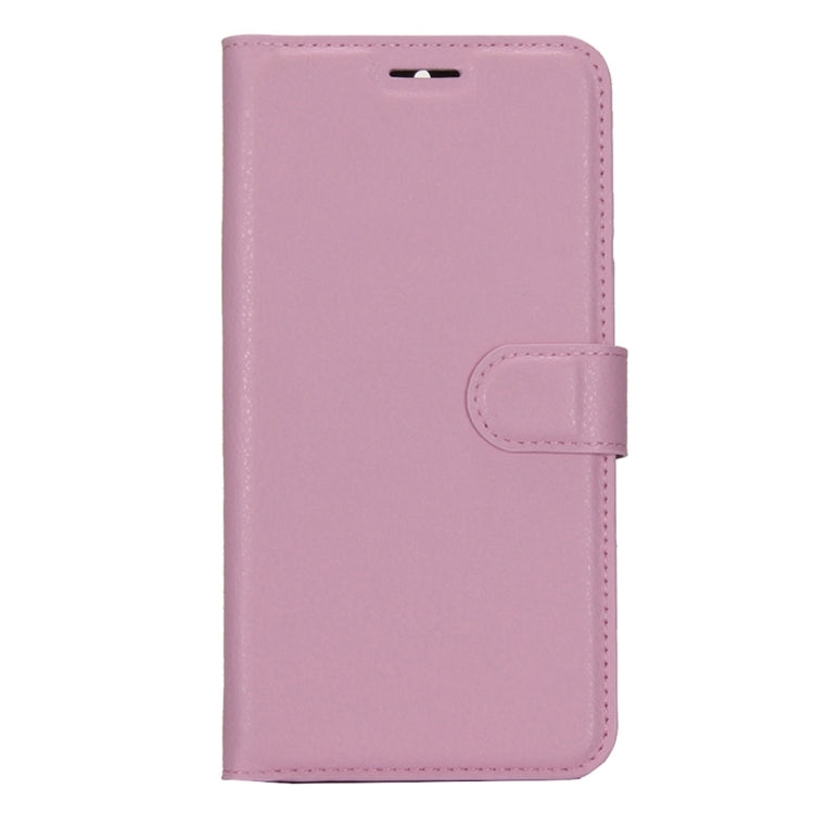 For ZTE Blade A610 Plus Litchi Texture Horizontal Flip Leather Case with Holder & Card Slots & Wallet