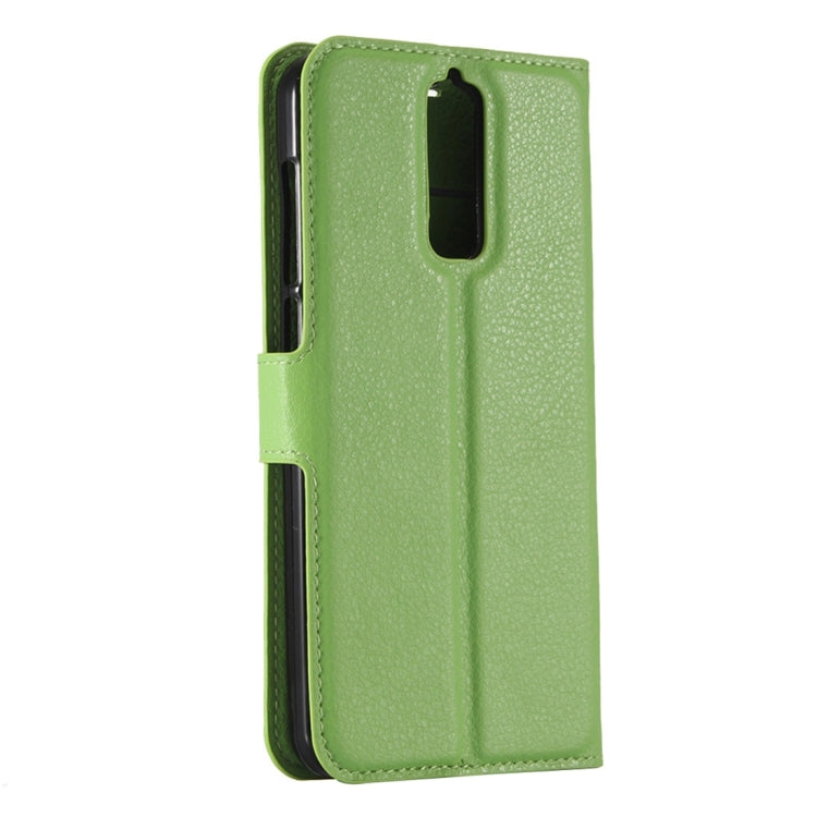 For ZTE Blade A610 Plus Litchi Texture Horizontal Flip Leather Case with Holder & Card Slots & Wallet