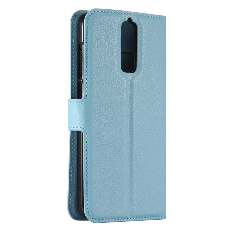For ZTE Blade A610 Plus Litchi Texture Horizontal Flip Leather Case with Holder & Card Slots & Wallet