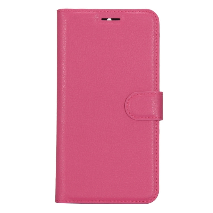 For ZTE Blade A610 Plus Litchi Texture Horizontal Flip Leather Case with Holder & Card Slots & Wallet
