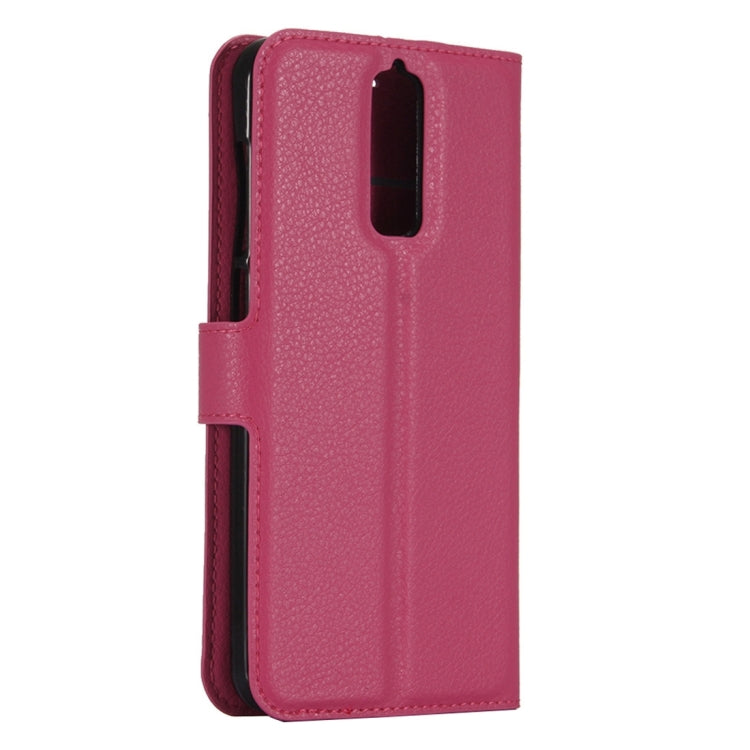 For ZTE Blade A610 Plus Litchi Texture Horizontal Flip Leather Case with Holder & Card Slots & Wallet