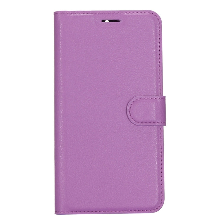 For ZTE Blade A610 Plus Litchi Texture Horizontal Flip Leather Case with Holder & Card Slots & Wallet